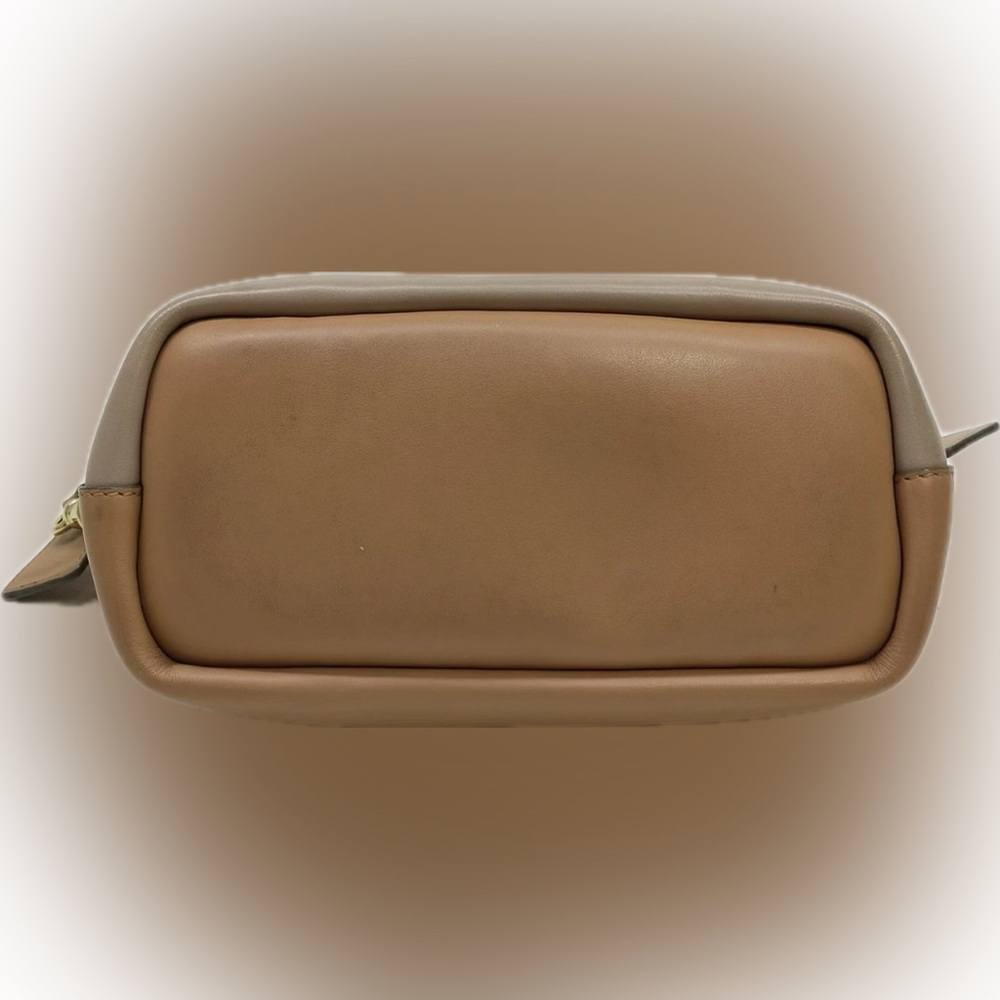 Chloe Tan Mini Baylee Tote Bag with Crossbody Strap - Picture 4 of 8